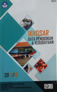 Image of Ikhtisar data pendidikan & kebudayaan 2017/2018