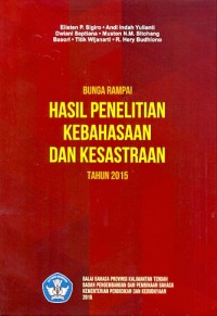 Bunga rampai hasil penelitian kebahasaan dan kesusastraan tahun 2015