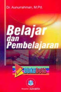 Belajar dan pembelajaran