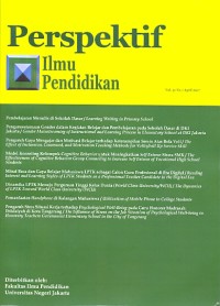Perspektif ilmu pendidikan volume 31 nomor 1 april 2017