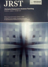 JRST: Journal of Research in Science Teaching Vol. 54 Issue 8 october 2017