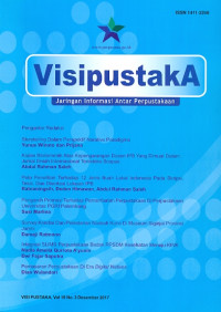 Image of Visipustaka vol. 19 no. 3 desember 2017