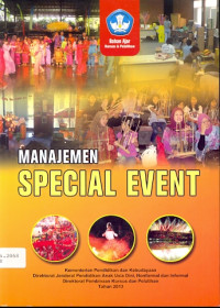 Image of Bahan ajar kursus dan pelatihan: manajemen special event