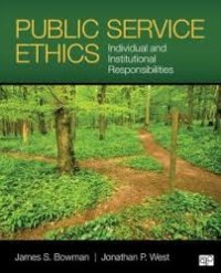 Public service ethics: individual and institutional responsibilities
