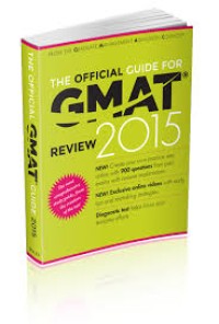 The official guide for GMAT review 2015