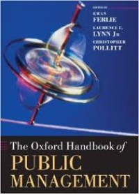 The oxford handbook of public management