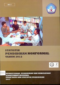 Statistik pendidikan nonformal tahun 2012