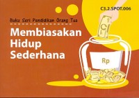Membiasakan hidup sederhana