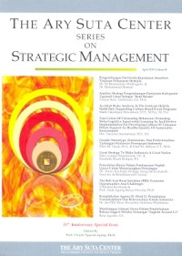 Image of The ary suta center series on strategic management (April 2019, Vol. 45)