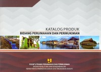 Image of Katalog Produk Bidang Perumahan dan Permukiman
