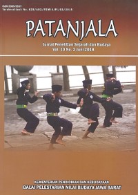 Patanjala: Jurnal Penelitian Sejarah dan Budaya [Vol. 10 No. 2,  Juni 2018]