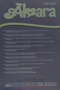 Aksara volume 32 nomor 1, Juni 2020