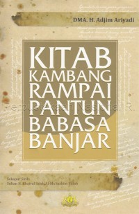 Kitab kambang rapai pantun babasa Banjar