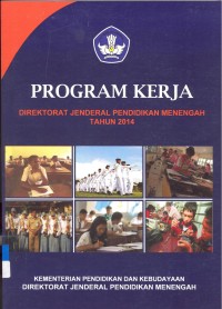 Program kerja Direktorat Jenderal Pendidikan Menengah tahun 2014