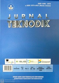 Jurnal teknodik vol 24 no 2, Desember 2020