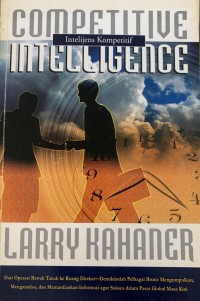 Competitive intelligence = intelijens kompetitif