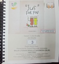 Jus for you jilid braille 3