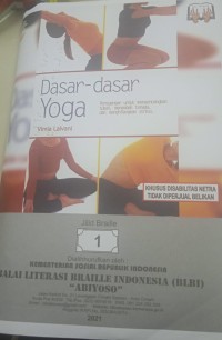 Dasar-dasar yoga jilid braille 1
