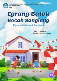 Egrang Batok, Bocah Sangiang = Egrang batok anak Sangiang