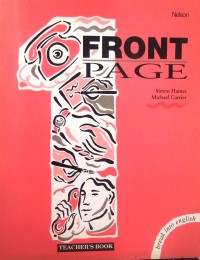 Front page 1 : the teacher's book