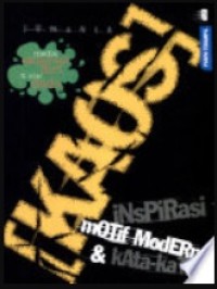 Kaos: inspirasimotif modern dan kata-kata