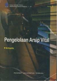 Image of Pengelolaan arsip vital