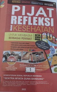 Pijat refleksi untuk kesehatan dalam 2 jilid braille 1