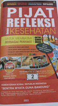 Pijat refleksi untuk kesehatan dalam 2 jilid braille 2