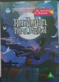 Rembulan biru pastel