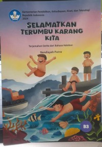 Selamatkan terumbu karang kita