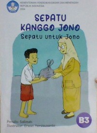 Sepatu kanggo Jono = Sepatu untuk Jono