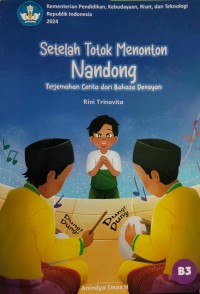 Setelah Totok menonton nandong