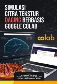 Simulasi citra tekstur daging berbasis google colab