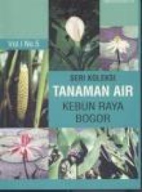 Tanaman air Kebun Raya Bogor