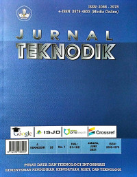 Image of Jurnal teknodik vol. 25 no. 1, Juni 2021